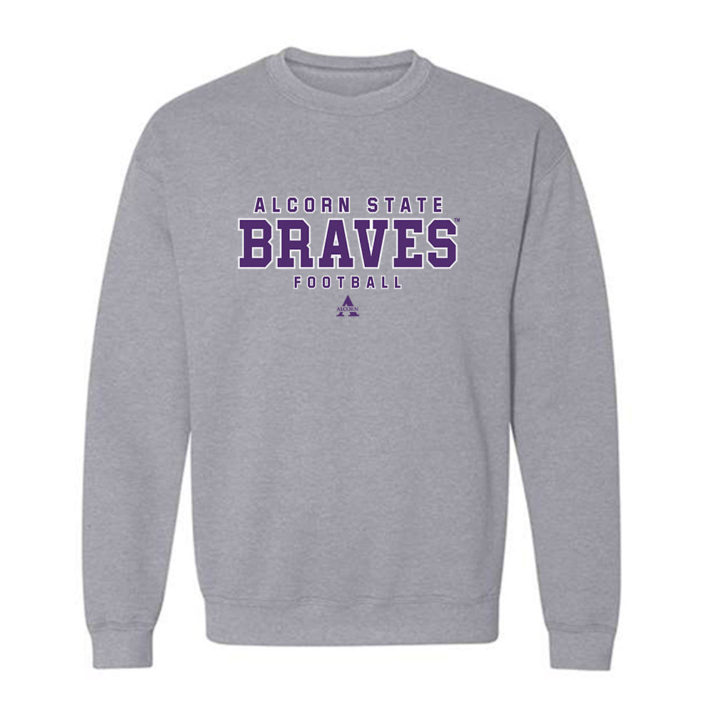 Alcorn - NCAA Football : TaRell Seals - Classic Shersey Crewneck Sweatshirt-0