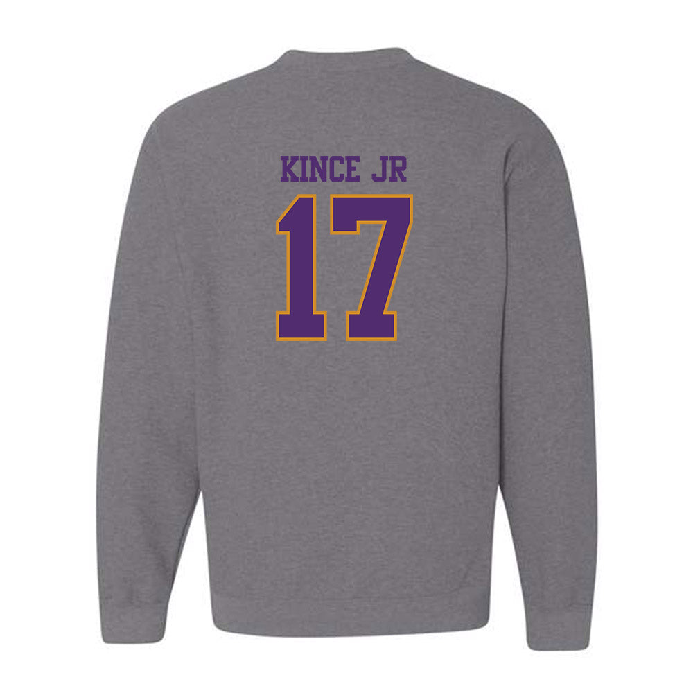 Alcorn - NCAA Football : Patrick Kince Jr - Classic Shersey Crewneck Sweatshirt-1
