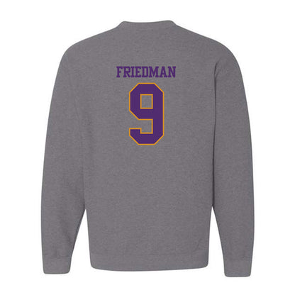 Alcorn - NCAA Baseball : Asher Friedman - Classic Shersey Crewneck Sweatshirt-1