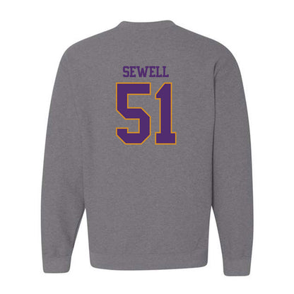Alcorn - NCAA Football : Landen Sewell - Classic Shersey Crewneck Sweatshirt-1