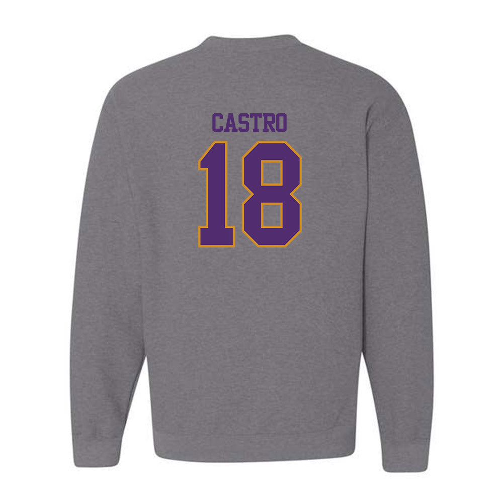 Alcorn - NCAA Baseball : Yoni Castro - Classic Shersey Crewneck Sweatshirt-1
