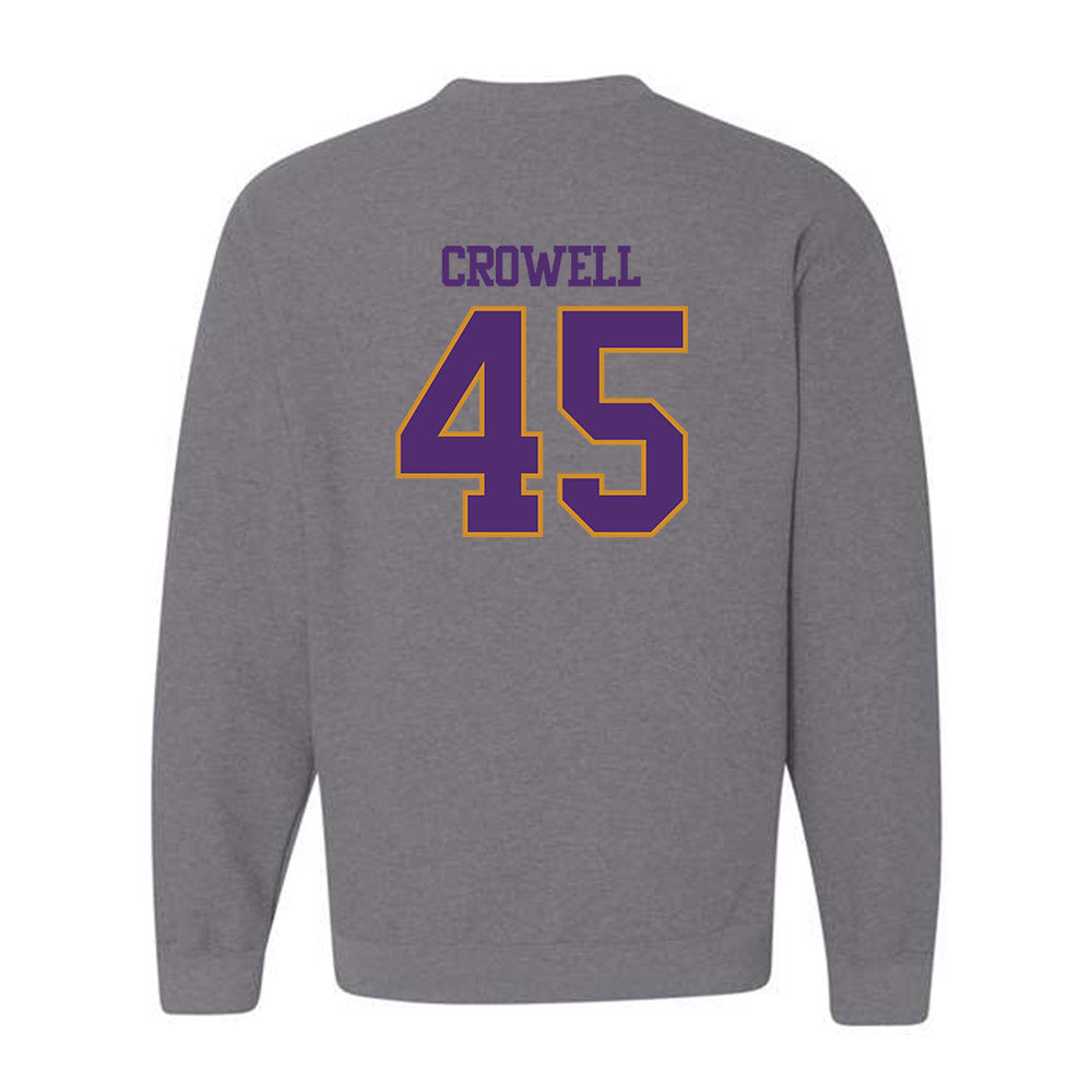 Alcorn - NCAA Football : Dillon Crowell - Classic Shersey Crewneck Sweatshirt-1