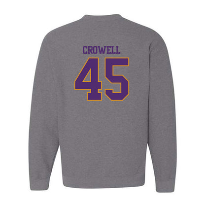 Alcorn - NCAA Football : Dillon Crowell - Classic Shersey Crewneck Sweatshirt-1