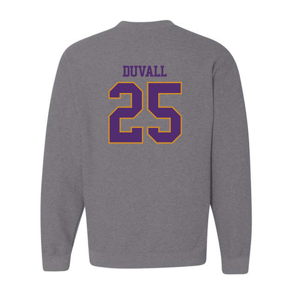 Alcorn - NCAA Football : Demetrion Duvall - Classic Shersey Crewneck Sweatshirt-1