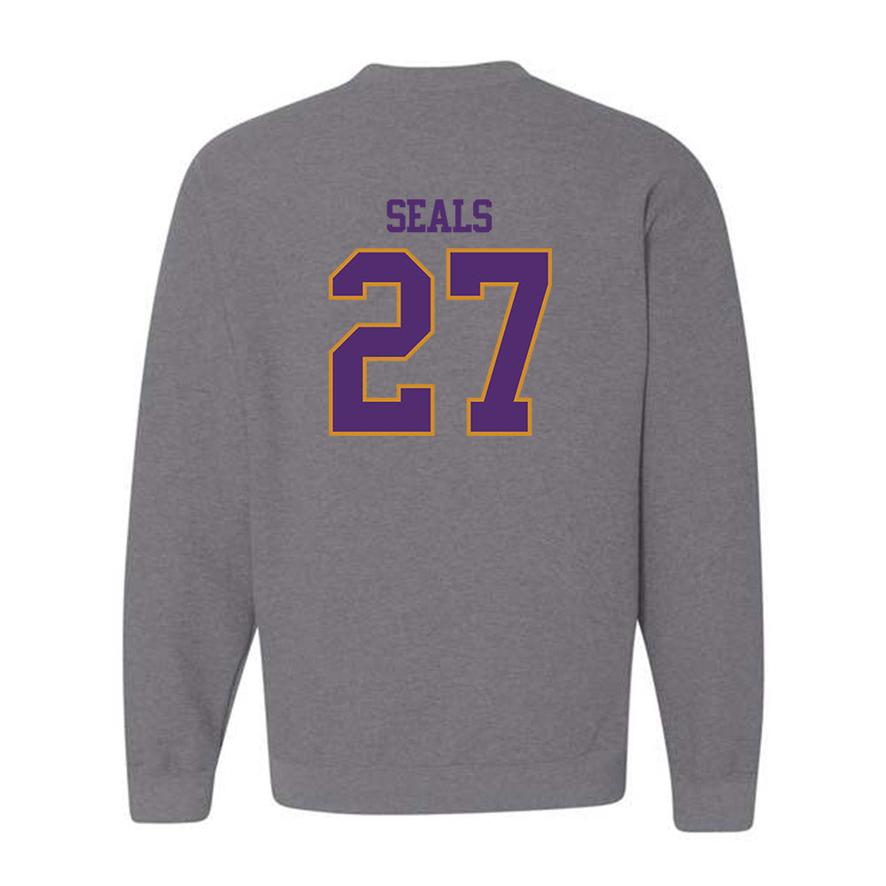 Alcorn - NCAA Football : TaRell Seals - Classic Shersey Crewneck Sweatshirt-1