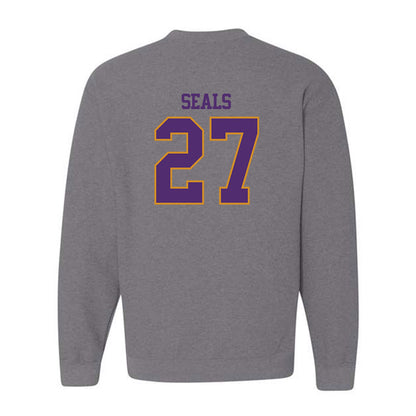 Alcorn - NCAA Football : TaRell Seals - Classic Shersey Crewneck Sweatshirt-1