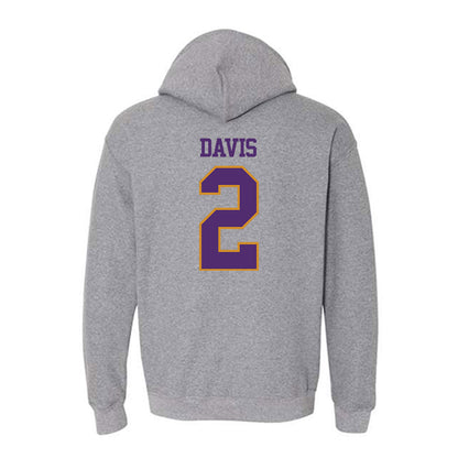 Alcorn - NCAA Baseball : Kanious Davis - Classic Shersey Hooded Sweatshirt-1