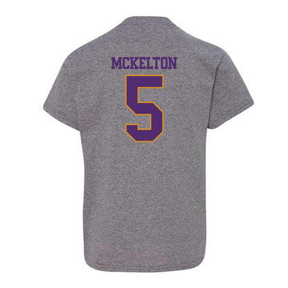 Alcorn - NCAA Football : Geoffrey Mckelton - Classic Shersey Youth T-Shirt-1