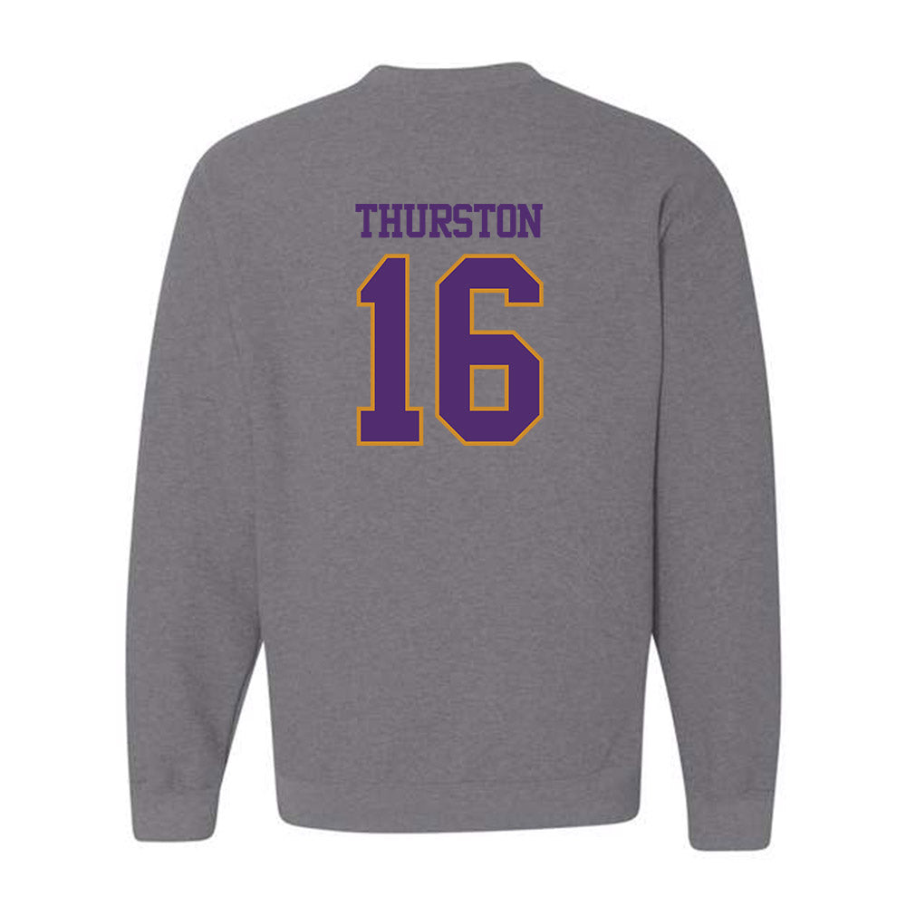 Alcorn - NCAA Baseball : Chance Thurston - Classic Shersey Crewneck Sweatshirt-1