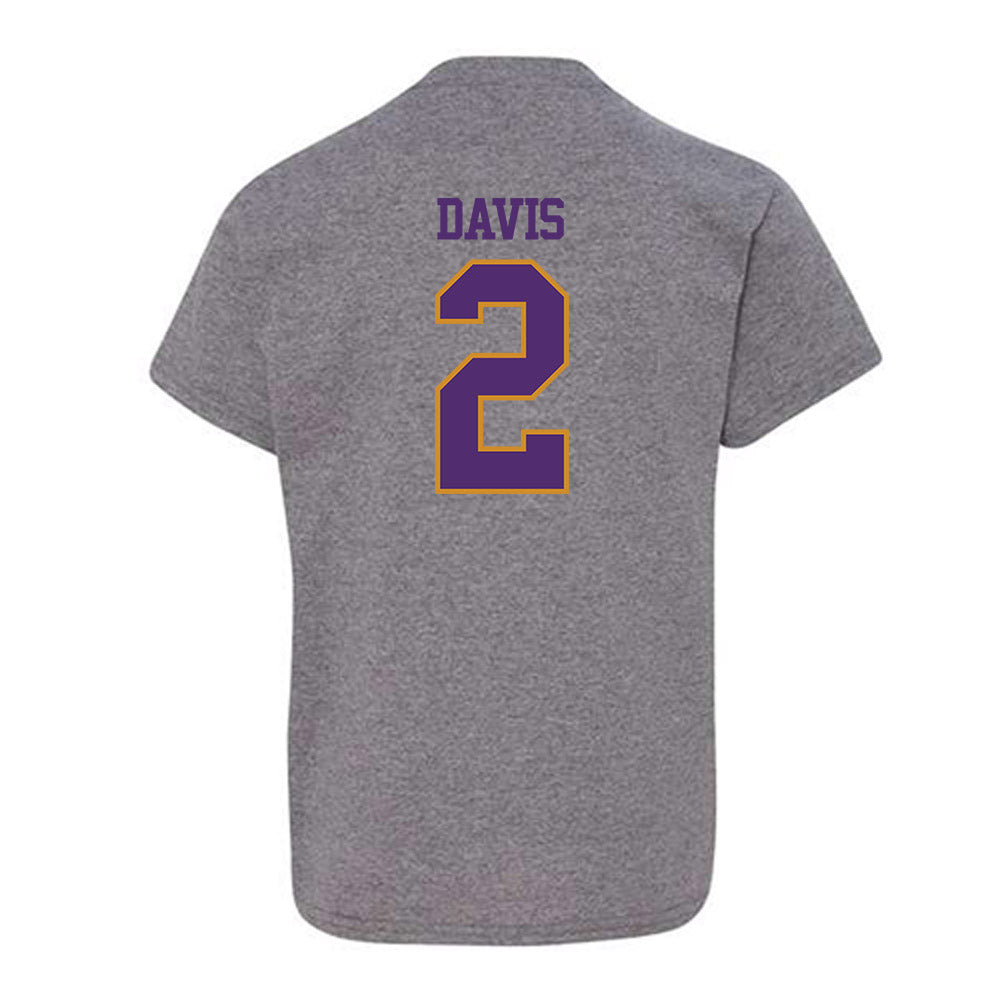 Alcorn - NCAA Football : Reggie Davis - Classic Shersey Youth T-Shirt-1