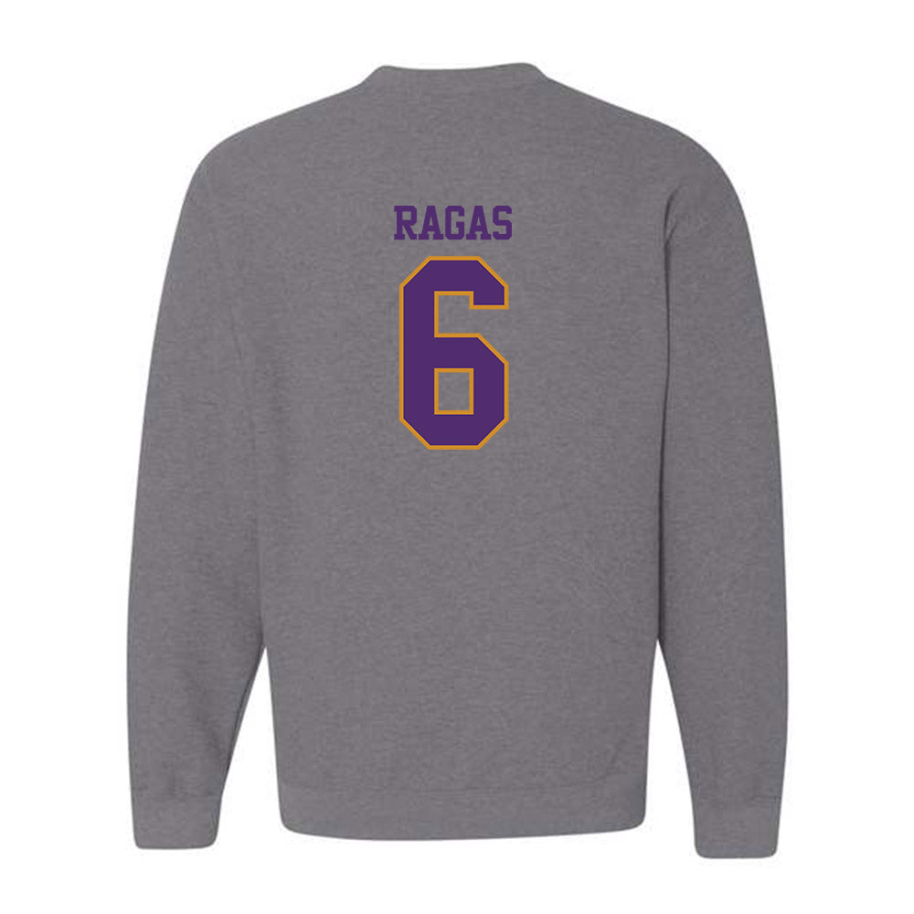 Alcorn - NCAA Baseball : Chase Ragas - Classic Shersey Crewneck Sweatshirt-1