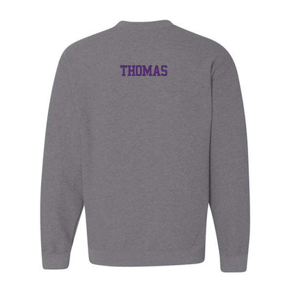 Alcorn - NCAA Men's Tennis : JjT Thomas - Classic Shersey Crewneck Sweatshirt-1