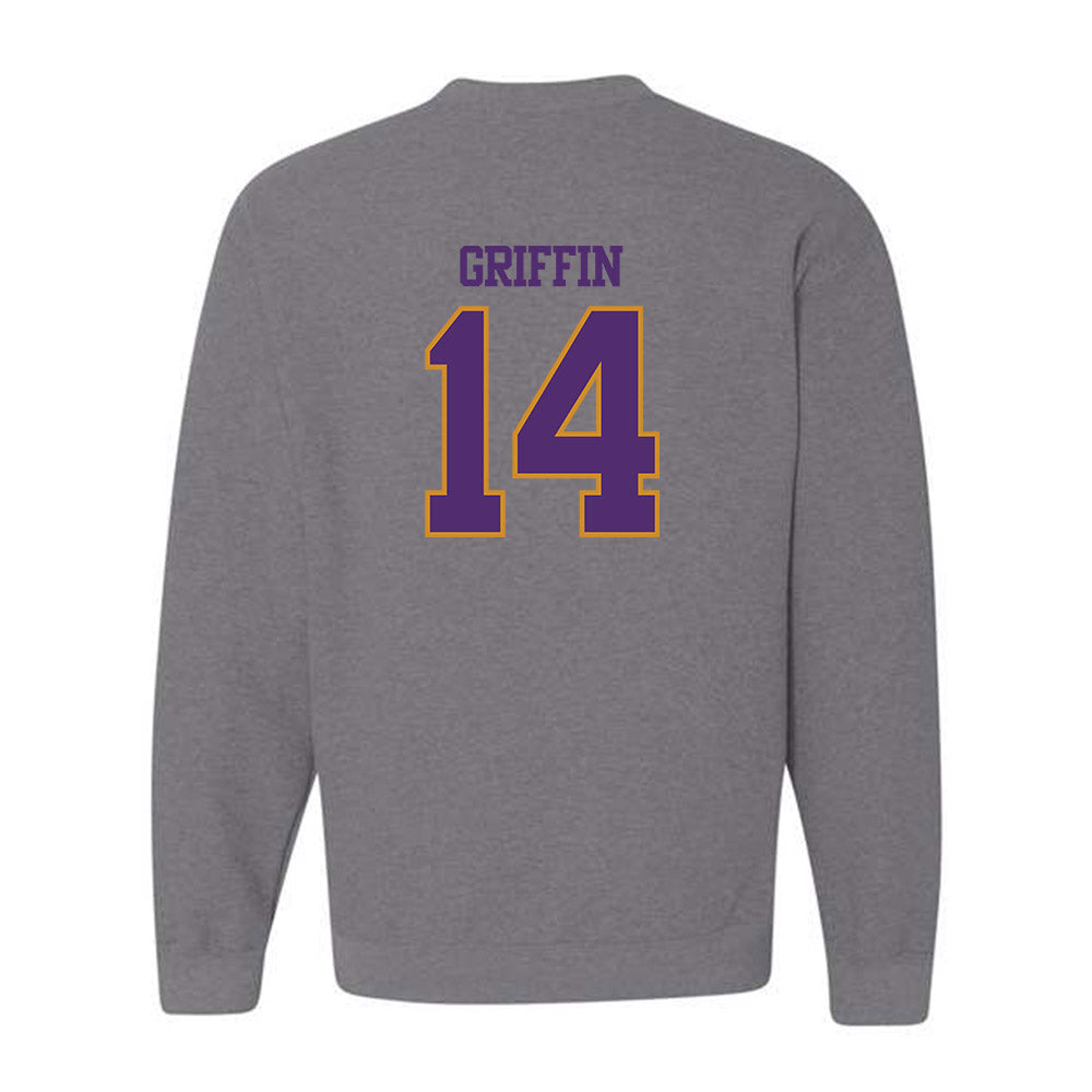 Alcorn - NCAA Baseball : Rj Griffin - Classic Shersey Crewneck Sweatshirt-1
