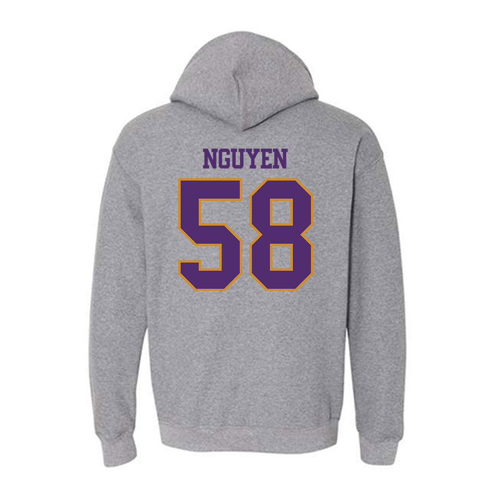 Alcorn - NCAA Football : Jaden Nguyen - Classic Shersey Hooded Sweatshirt-1