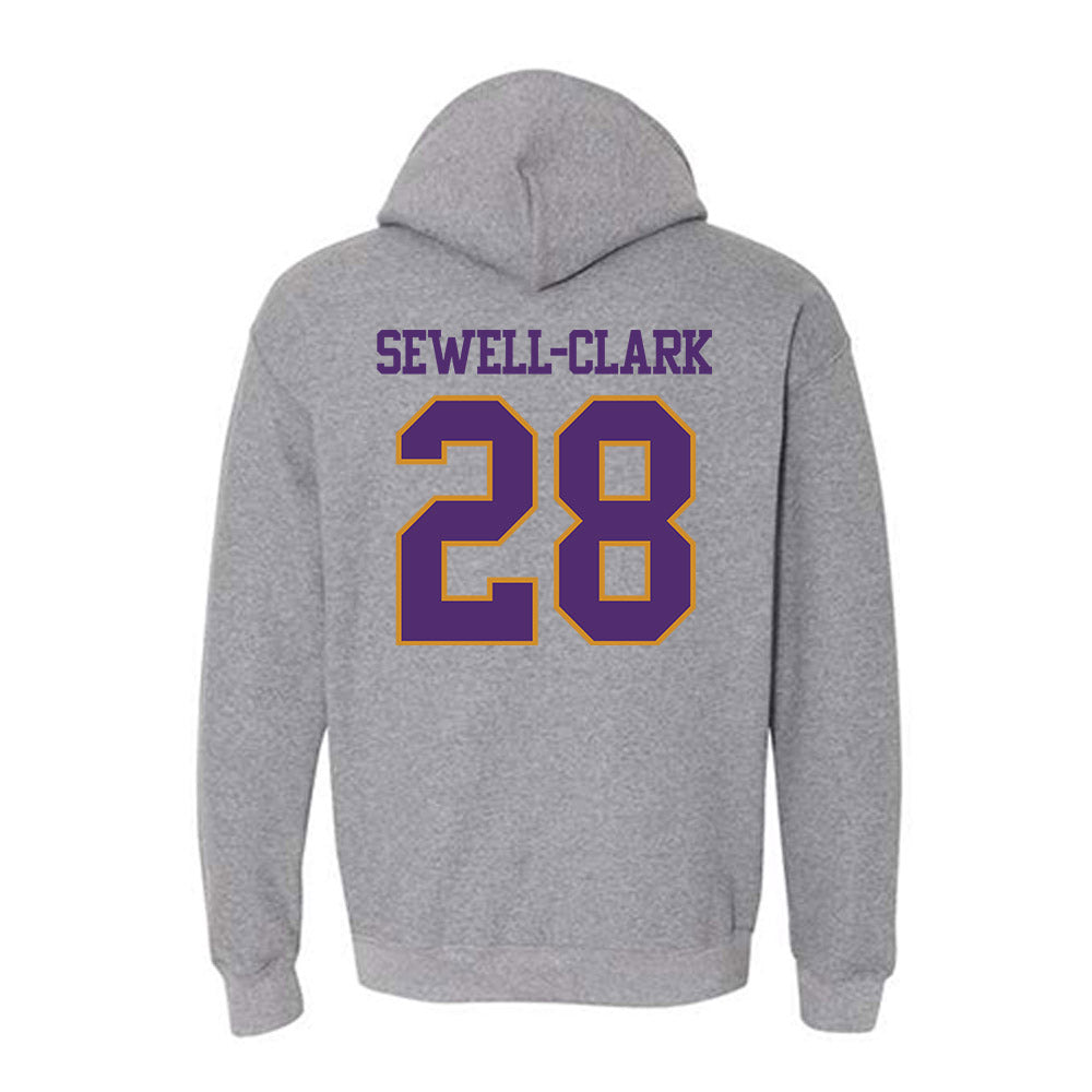 Alcorn - NCAA Football : JaCorian Sewell-Clark - Classic Shersey Hooded Sweatshirt-1