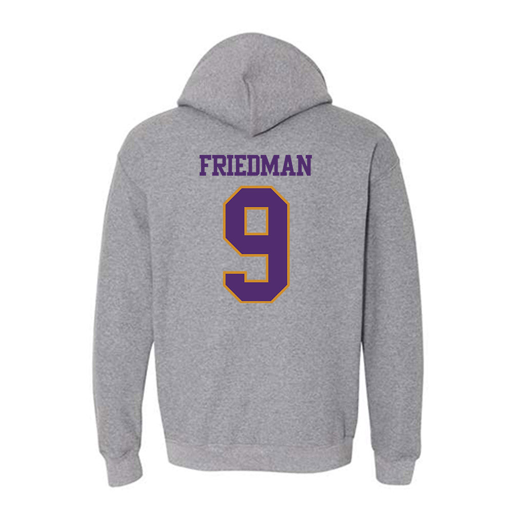 Alcorn - NCAA Baseball : Asher Friedman - Classic Shersey Hooded Sweatshirt-1