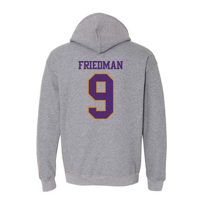 Alcorn - NCAA Baseball : Asher Friedman - Classic Shersey Hooded Sweatshirt-1