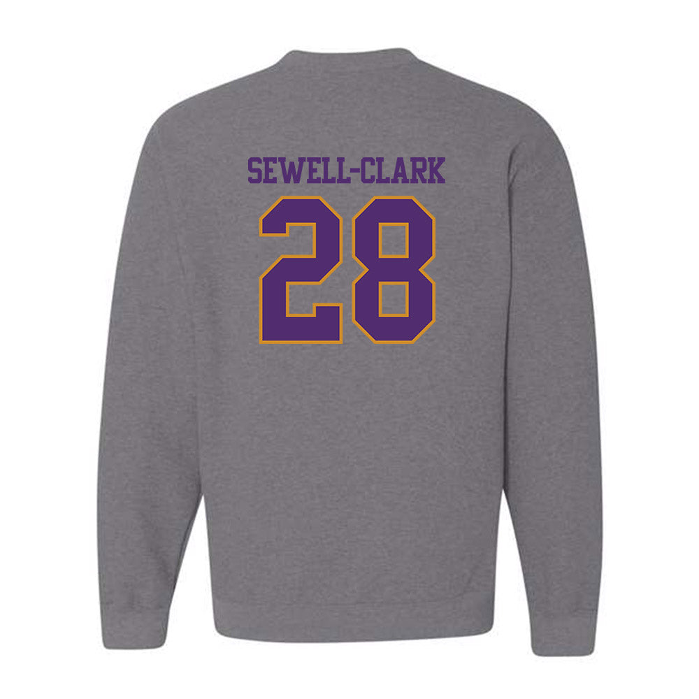 Alcorn - NCAA Football : JaCorian Sewell-Clark - Classic Shersey Crewneck Sweatshirt-1