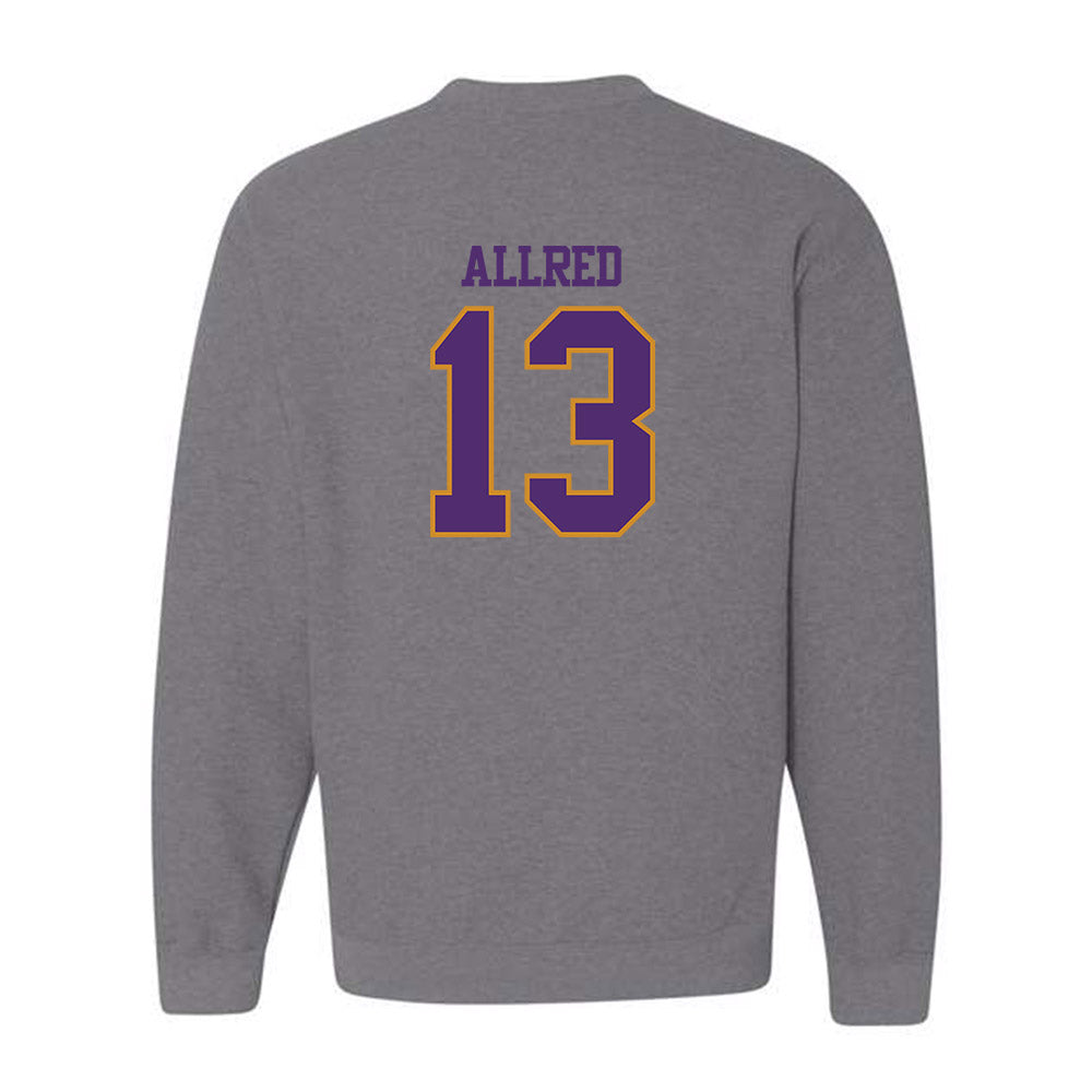 Alcorn - NCAA Baseball : Hank Allred - Classic Shersey Crewneck Sweatshirt-1