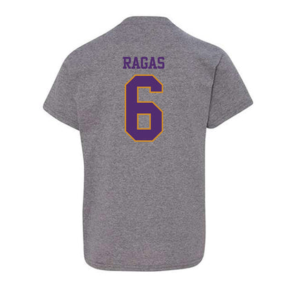Alcorn - NCAA Baseball : Chase Ragas - Classic Shersey Youth T-Shirt-1