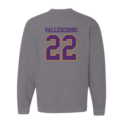 Alcorn - NCAA Baseball : Adrian Vallescorbo - Classic Shersey Crewneck Sweatshirt-1