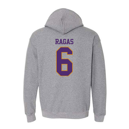 Alcorn - NCAA Baseball : Chase Ragas - Classic Shersey Hooded Sweatshirt-1