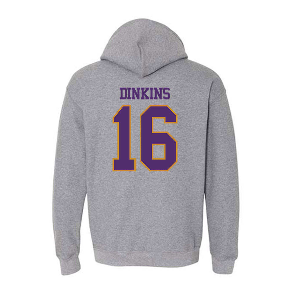 Alcorn - NCAA Football : Alvin Dinkins - Classic Shersey Hooded Sweatshirt-1