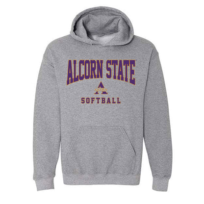 Alcorn - NCAA Softball : Mackenzie Ward - Classic Shersey Hooded Sweatshirt-0