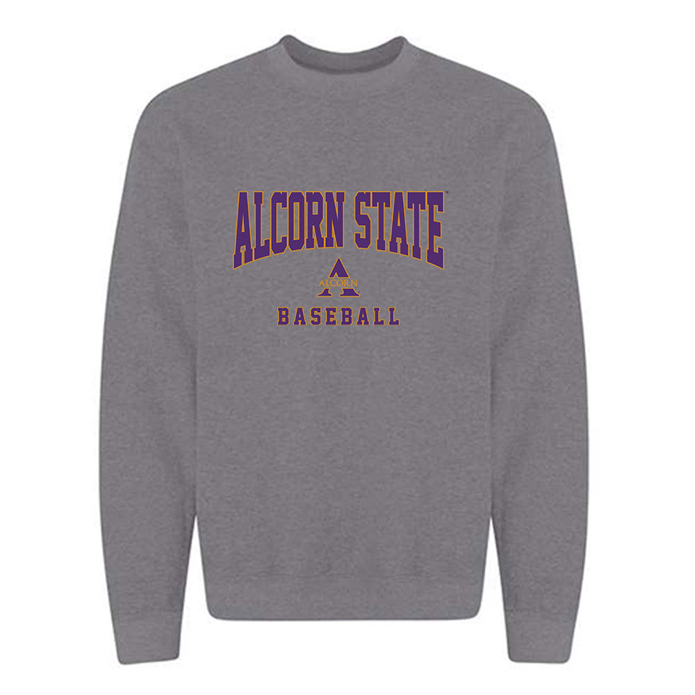 Alcorn - NCAA Baseball : Jaylyn Bennett - Classic Shersey Crewneck Sweatshirt-0