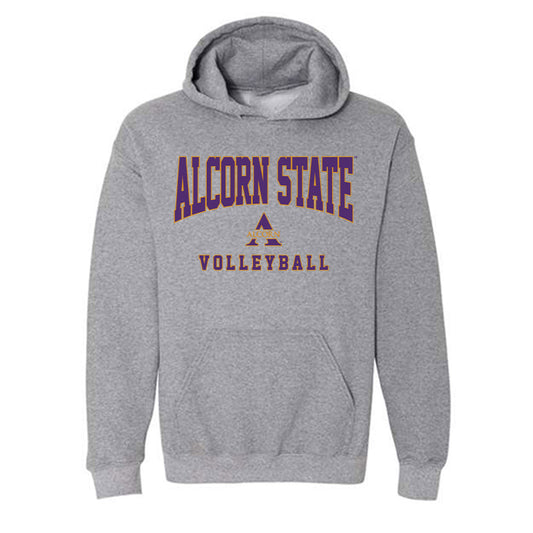Alcorn - NCAA Women's Volleyball : Daylin Saiki - Classic Shersey Hooded Sweatshirt-0