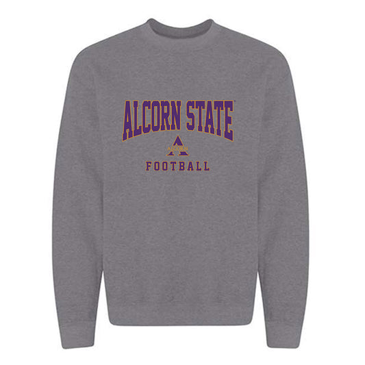 Alcorn - NCAA Football : Patrick Kince Jr - Classic Shersey Crewneck Sweatshirt-0