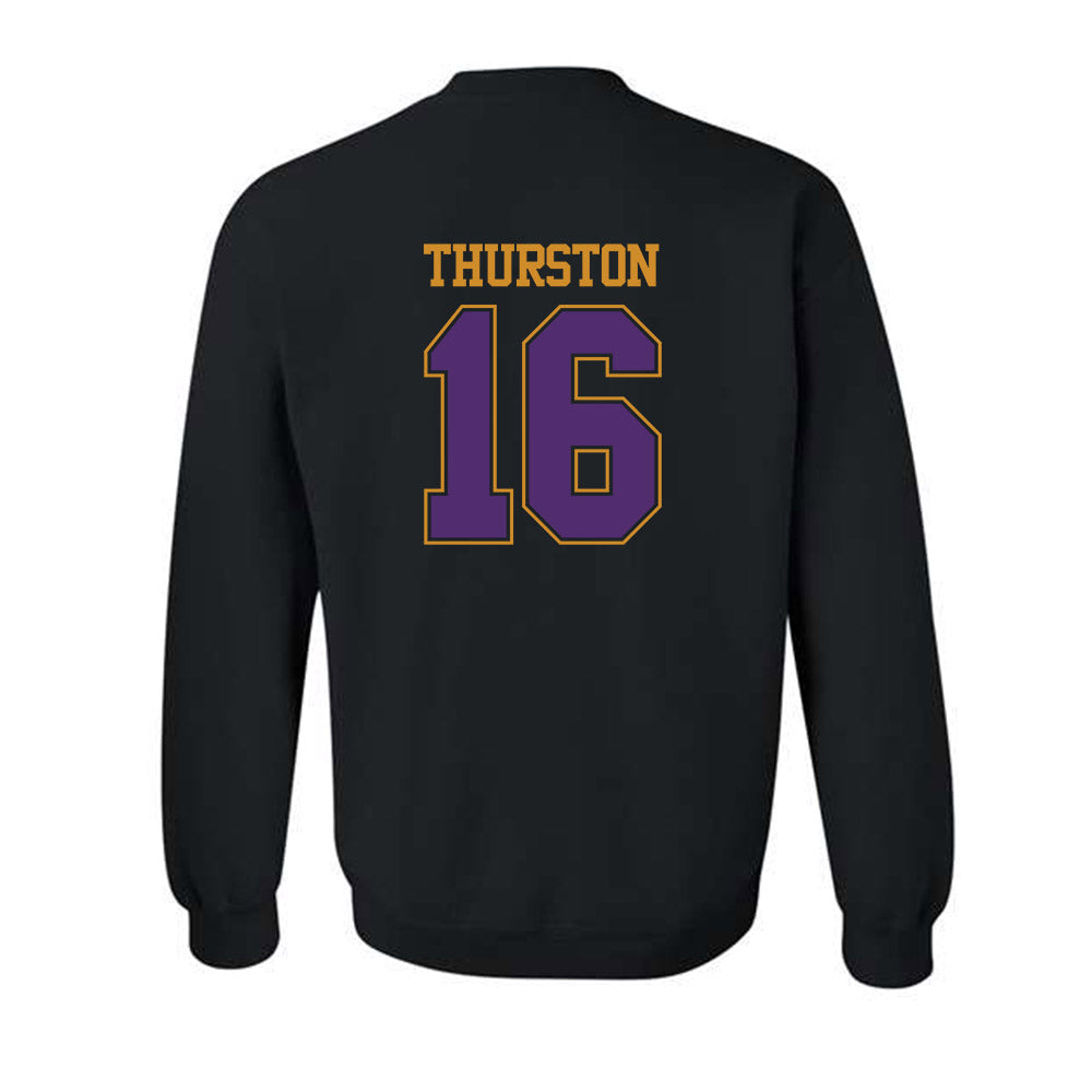 Alcorn - NCAA Baseball : Chance Thurston - Classic Shersey Crewneck Sweatshirt-1
