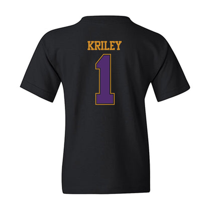 Alcorn - NCAA Baseball : Devin Kriley - Classic Shersey Youth T-Shirt-1