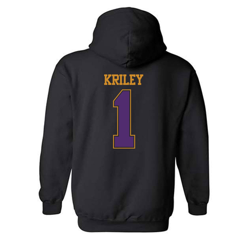 Alcorn - NCAA Baseball : Devin Kriley - Classic Shersey Hooded Sweatshirt-1