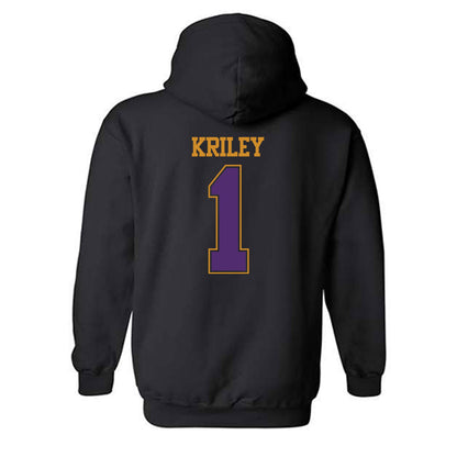 Alcorn - NCAA Baseball : Devin Kriley - Classic Shersey Hooded Sweatshirt-1
