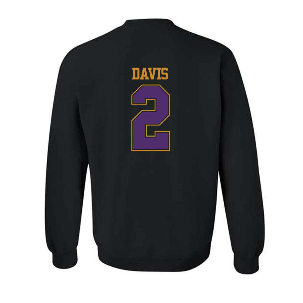 Alcorn - NCAA Football : Reggie Davis - Classic Shersey Crewneck Sweatshirt-1