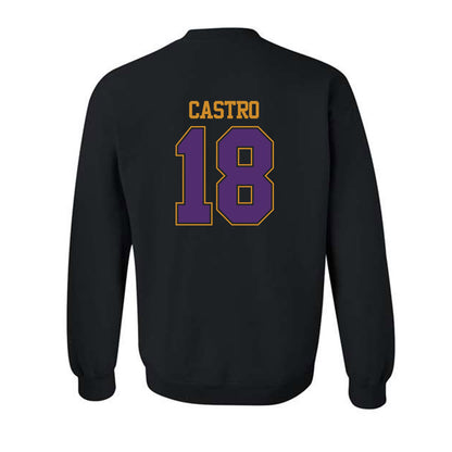 Alcorn - NCAA Baseball : Yoni Castro - Classic Shersey Crewneck Sweatshirt-1