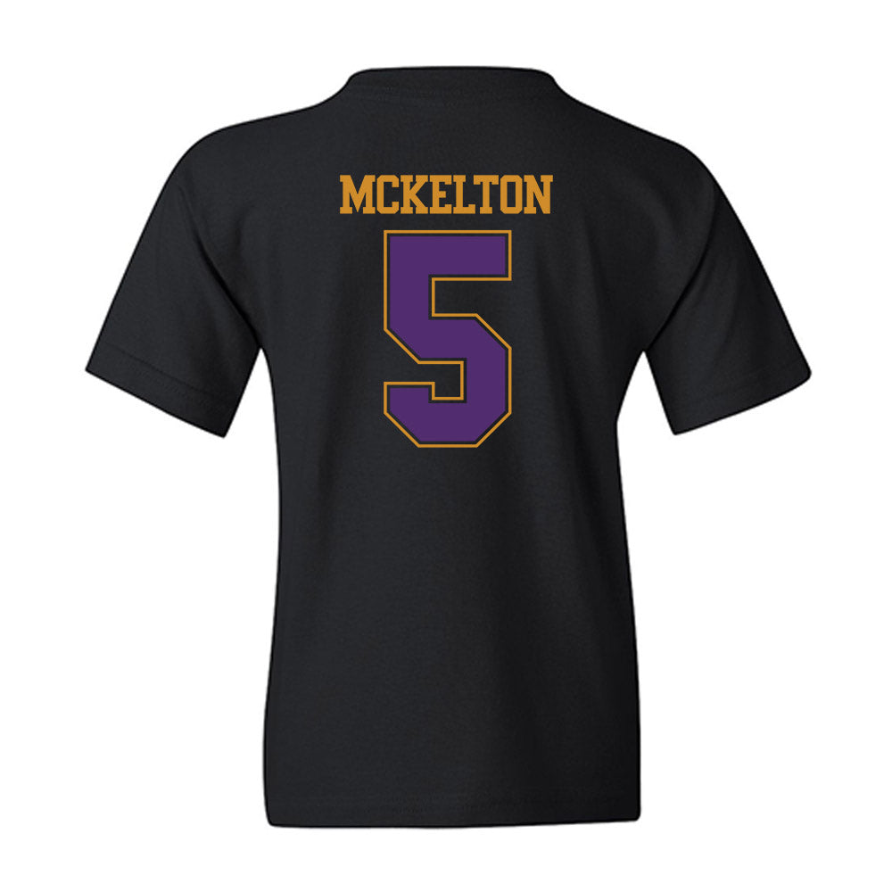 Alcorn - NCAA Football : Geoffrey Mckelton - Classic Shersey Youth T-Shirt-1