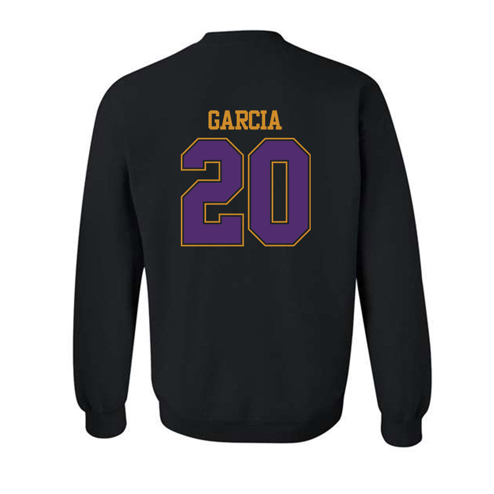 Alcorn - NCAA Baseball : Nicodemius Garcia - Classic Shersey Crewneck Sweatshirt-1