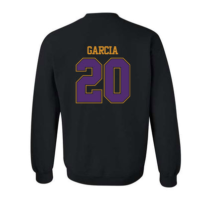 Alcorn - NCAA Baseball : Nicodemius Garcia - Classic Shersey Crewneck Sweatshirt-1