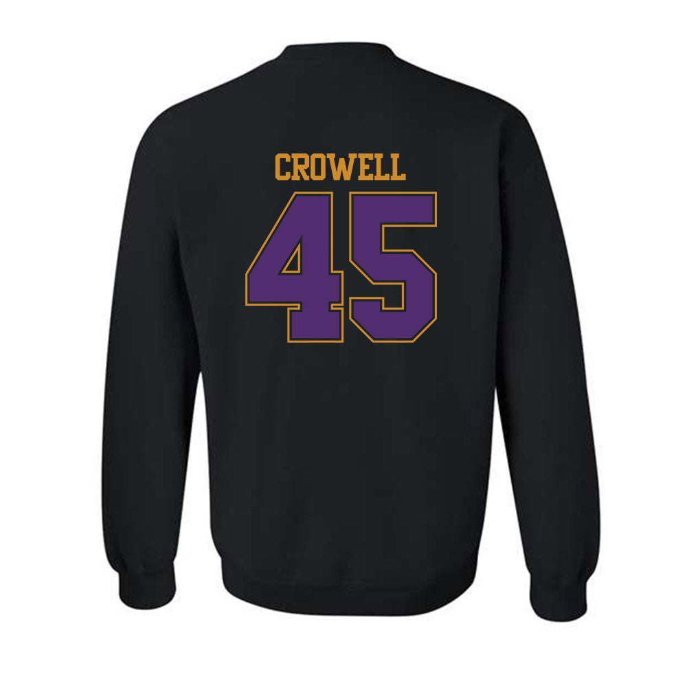 Alcorn - NCAA Football : Dillon Crowell - Classic Shersey Crewneck Sweatshirt-1
