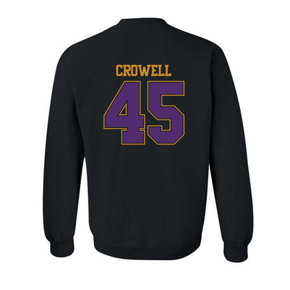 Alcorn - NCAA Football : Dillon Crowell - Classic Shersey Crewneck Sweatshirt-1