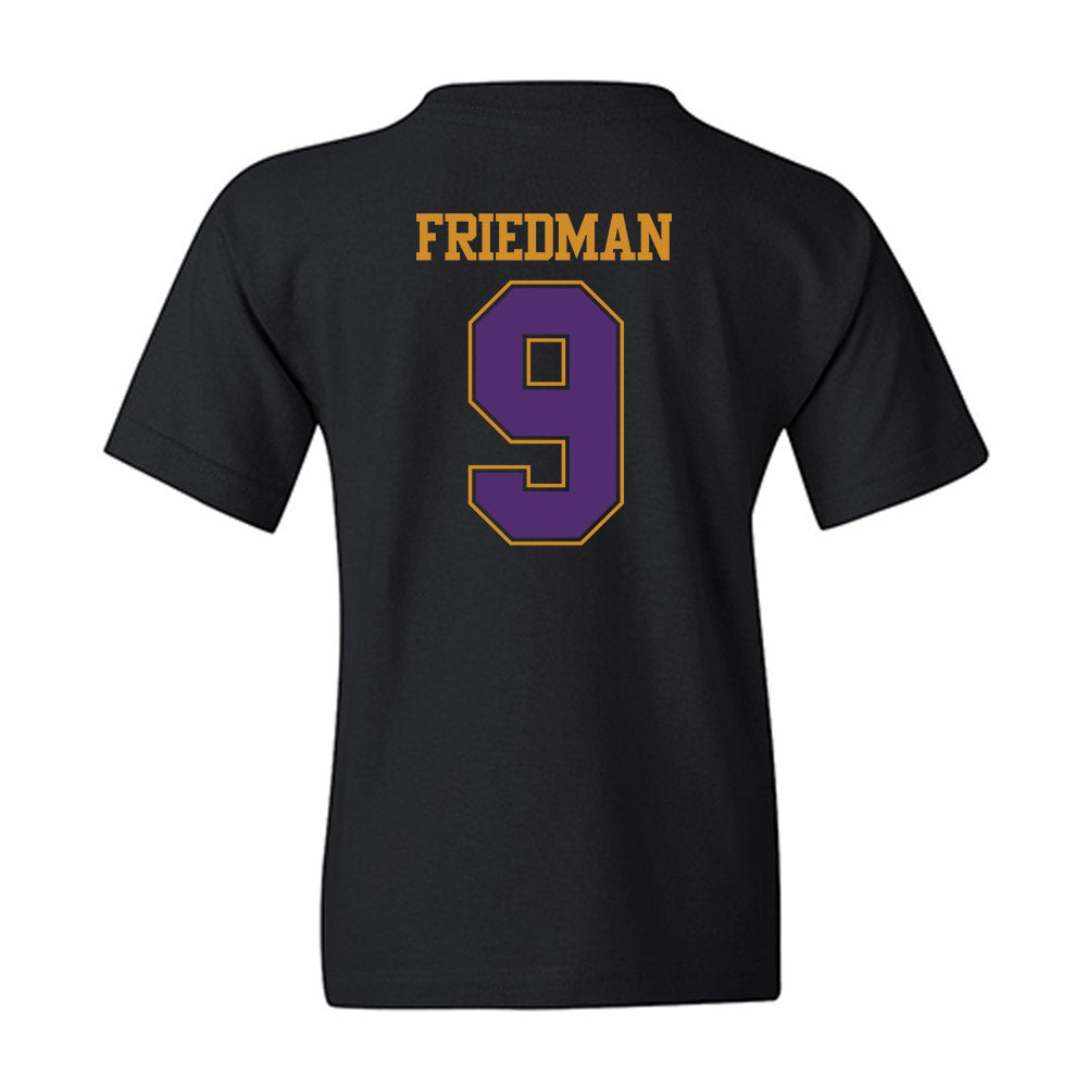 Alcorn - NCAA Baseball : Asher Friedman - Classic Shersey Youth T-Shirt-1