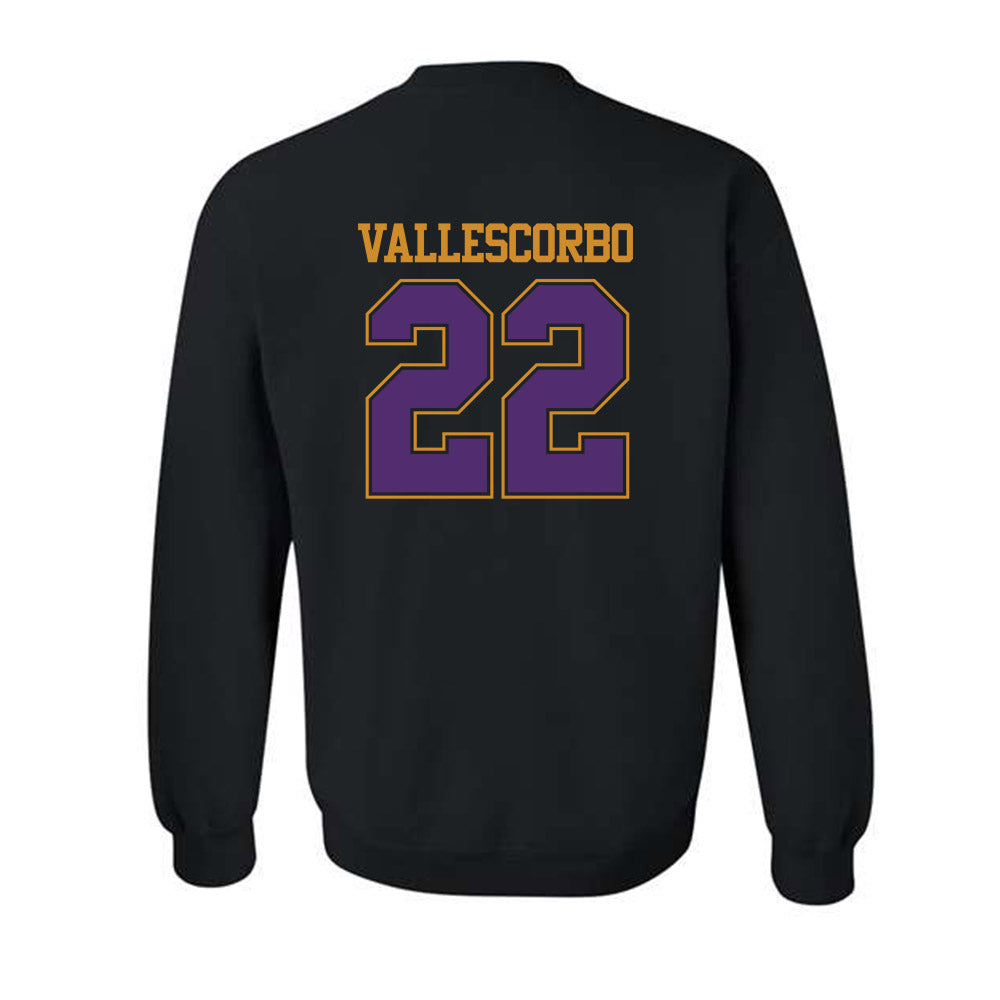 Alcorn - NCAA Baseball : Adrian Vallescorbo - Classic Shersey Crewneck Sweatshirt-1