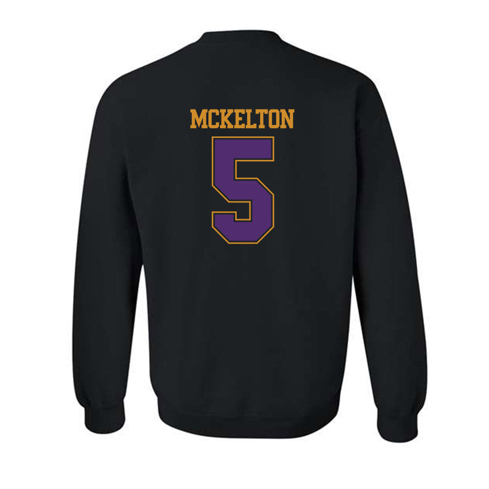 Alcorn - NCAA Football : Geoffrey Mckelton - Classic Shersey Crewneck Sweatshirt-1