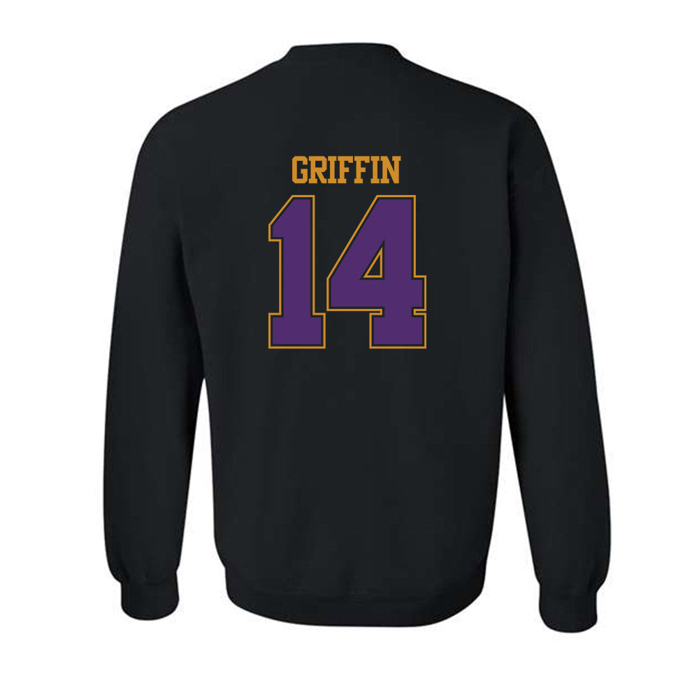 Alcorn - NCAA Football : Elijah Griffin - Classic Shersey Crewneck Sweatshirt-1