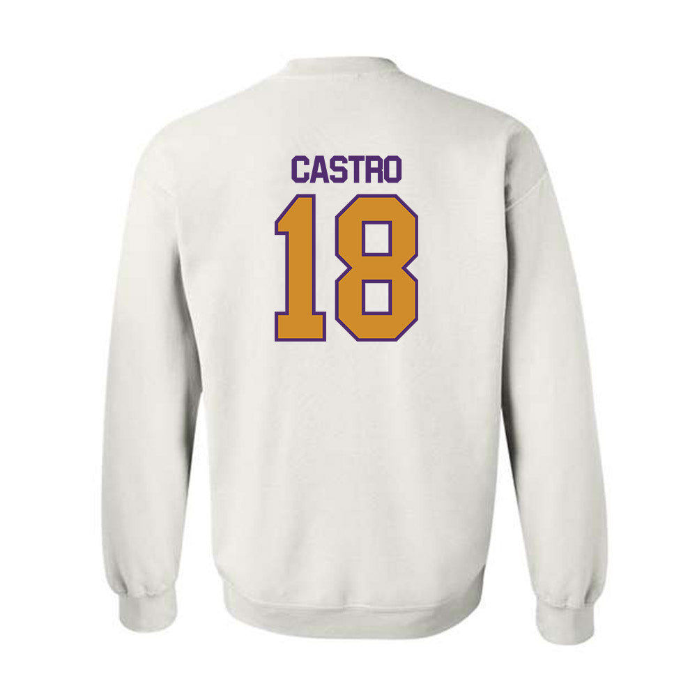 Alcorn - NCAA Baseball : Yoni Castro - Classic Shersey Crewneck Sweatshirt-1