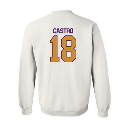 Alcorn - NCAA Baseball : Yoni Castro - Classic Shersey Crewneck Sweatshirt-1