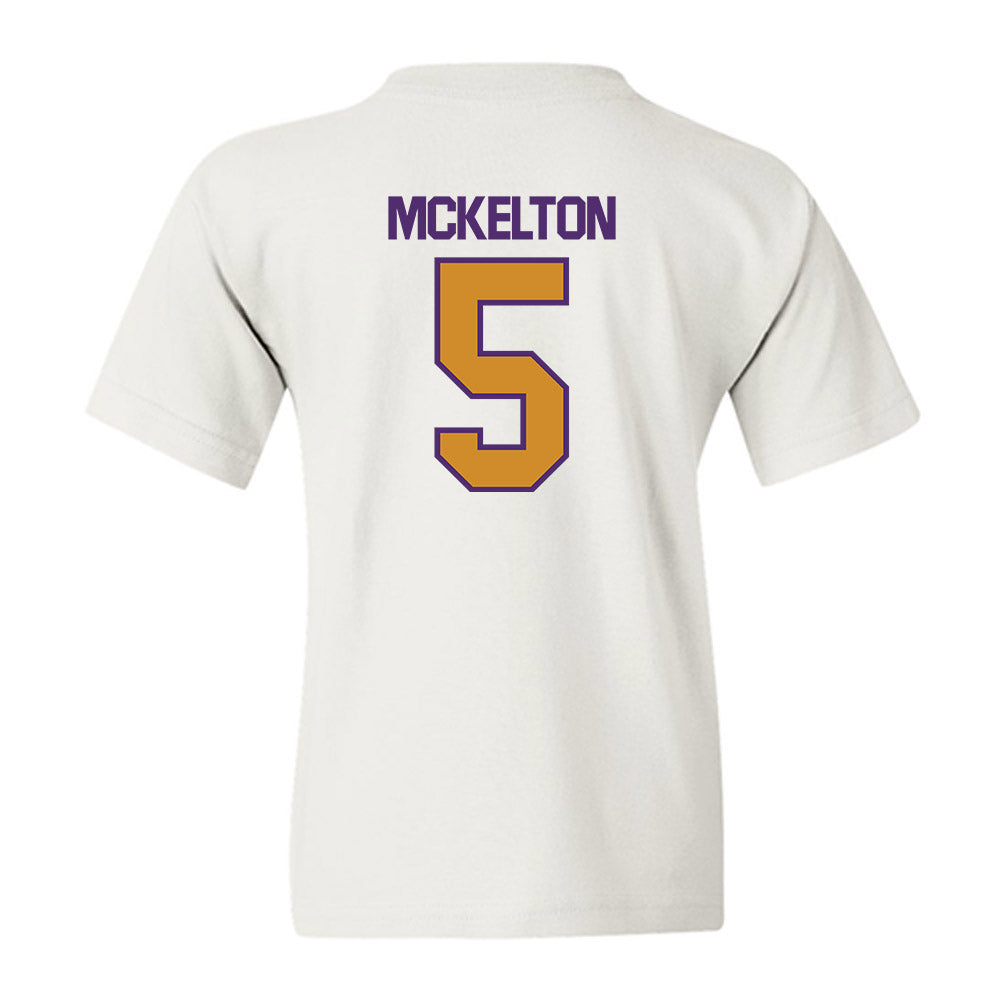 Alcorn - NCAA Football : Geoffrey Mckelton - Classic Shersey Youth T-Shirt-1