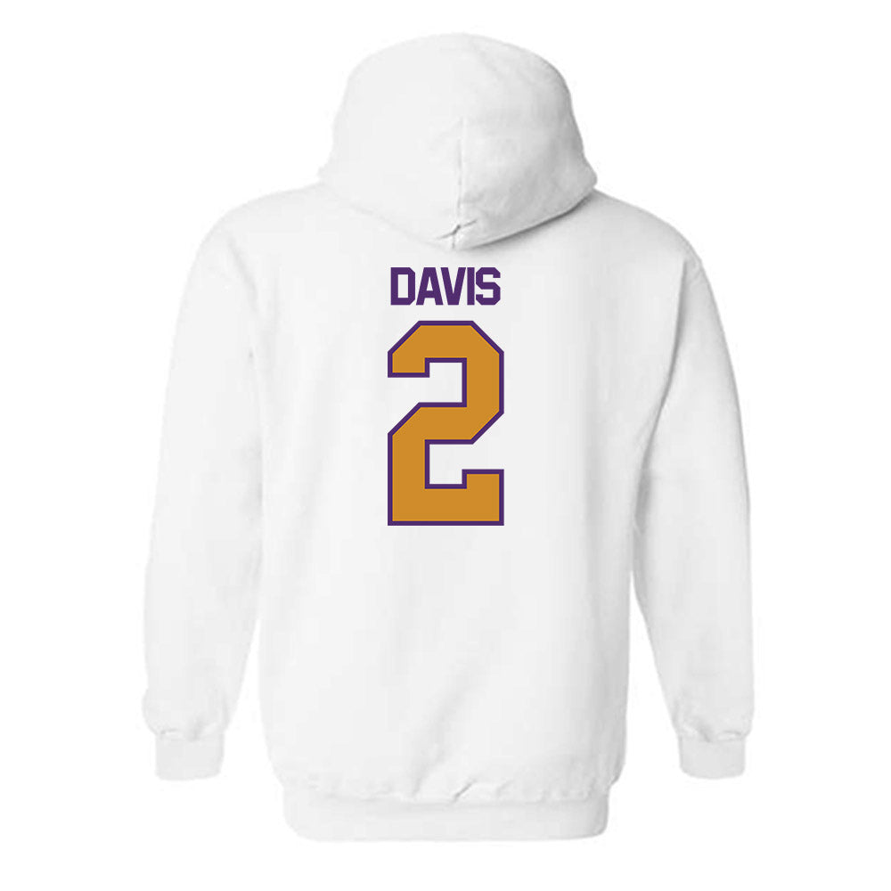 Alcorn - NCAA Baseball : Kanious Davis - Classic Shersey Hooded Sweatshirt-1